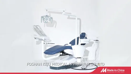 Best Quality Leather Dental Unit Dental Chair Aluminum Frame (KJ-918)